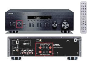 two common ways to connect the subwoofer and amplifier